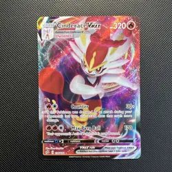 Pokemon Card Cinderace VMAX 036/192 Rebel Clash Half Art NM - Image 1