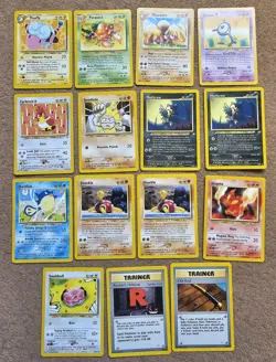 Neo Revelation Uncommon & common unlimited bundle Pokemon Card WOTC 1999 Pokemon - Image 1