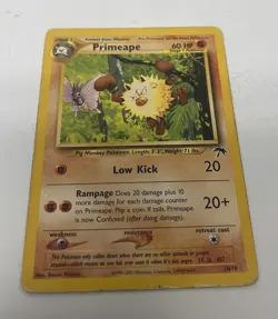 Pokemon TCG Primeape Southern Islands 18 Regular Promo Card - Image 3