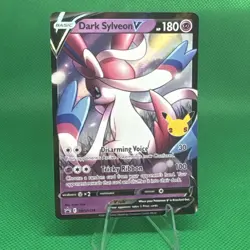 Dark Sylveon V SWSH134 SWSH: Sword & Shield Promo Cards Holo NM - Image 1