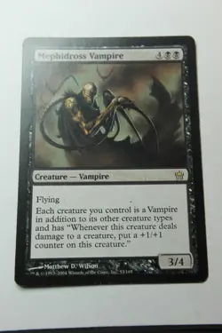 MTG Mephidross Vampire x1- -Fifth Dawn-Lightly Played - Image 1