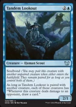 MTG Tandem Lookout, Duel Decks: Blessed vs Cursed, Heavily Played, English - Image 1