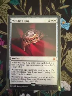 Wedding Ring Commander: Innistrad: Crimson Vow Regular - Image 1