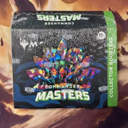 Magic: The Gathering Commander Masters Collector Booster Box SEALED 4 Packs 195166216683 - Image 1