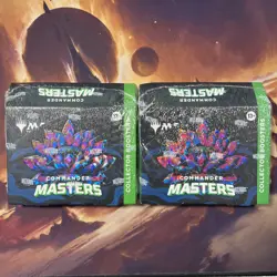 Magic: The Gathering Commander Masters Collector Booster Box SEALED 4 Packs 195166216683 - Image 2