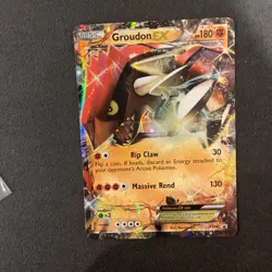 Groudon EX - XY42 Black Star Promo - Pokemon TCG - Image 1