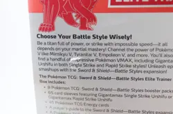 Pokemon - Battle Styles Elite Trainer Box -Sword & Shield- Single Strike Urshifu - Image 5
