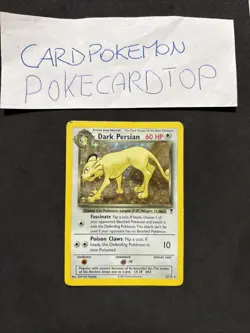 Pokemon Card Dark Persian 6/110 - Legendary Collection- Eng-Holo-Good! - Image 1