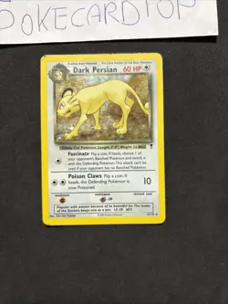 Pokemon Card Dark Persian 6/110 - Legendary Collection- Eng-Holo-Good! - Image 3