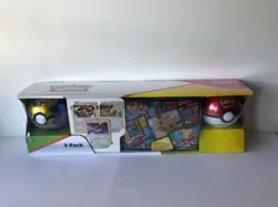 Costco Pokemon Collector 3-Pack: Treasure Chest Tin 820650101380 - Image 1