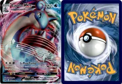 2020 Pokemon, Sword & Shield, #50/202 Lapras VMAX, Holo Ultra Rare - Image 1