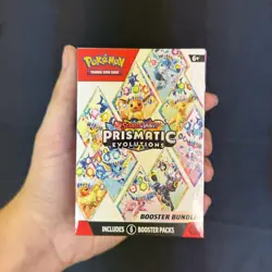 Pokemon TCG Prismatic Evolutions Booster Bundle 6 Packs - New Factory Sealed - Image 1