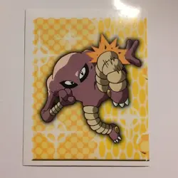 Pokemon - Hitmonlee - Topps Merlin Sticker - Series 1 - #176/240 - 1999 - Image 1