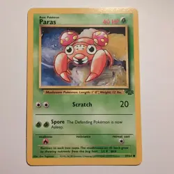 Paras - Pokemon TCG Karte - Jungle - 59/64 - 1999 - English - Image 1