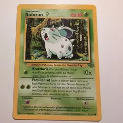Nidoran♀ / Nidoran♀ - Pokemon TCG Karte - Dschungel / Jungle 57/64 1999 Deutsch - Image 1