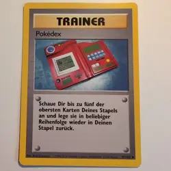 Pokedex / Pokedex - Pokemon TCG Karte - Base Set - 87/102 - 1999 - Deutsch - Image 1