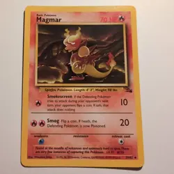 Magmar - Pokemon TCG Karte - Fossil - 39/62 - 1999 - English - Image 1