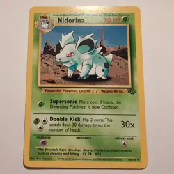 Nidorina - Pokemon TCG Karte - Jungle - 40/64 - 1999 - English - Image 1