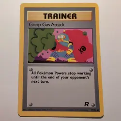 Goop Gas Attack - Pokemon TCG Karte - Team Rocket - 78/82 - 2000 - English - Image 1