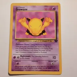Drowzee - Pokemon TCG Karte - Team Rocket - 54/82 - 2000 - English - Image 1