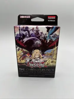 Yu-Gi-Oh TCG - The Chronicles Deck The Fallen & The Victorious All Foil Edition - Image 1