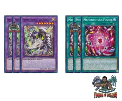 Yugioh! 3x Mementotlan Twin Dragon Fusion LEDE Common 1st Ed NM - Image 1