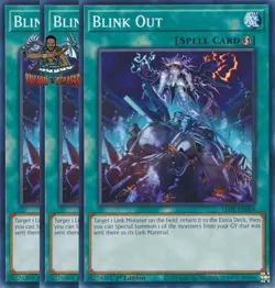 Yugioh! 3x Blink Out LEDE-EN068 Common 1st Ed NM - Image 1