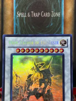 Yugioh Odin, Father of the Aesir STOR-EN040 Ghost Rare MP - Image 3