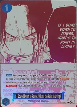 If I Bowed Down to Power, What's the Point in LivingU OP13-057 (3rd Anniversary) - Image 1