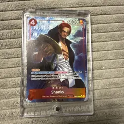 One Piece TCG/CCG | Shanks OP12-008 Alternate Art Legacy of the Master NM+ - Image 1
