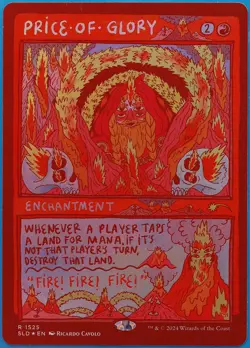 Price of Glory (Secret Lair Promo) FOIL NM MTG MAGIC CARD (507868) ABUGames - Image 1