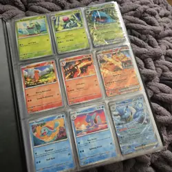 Pokemon SV-151 COMPLETE BASE SET 165/165 with BINDER + Exs & Holo Cards - Image 2