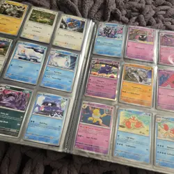 Pokemon SV-151 COMPLETE BASE SET 165/165 with BINDER + Exs & Holo Cards - Image 3