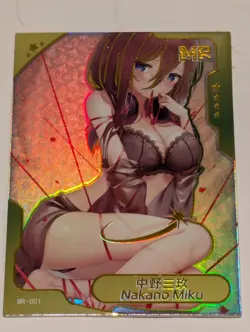 NAKANO MIKU MR MR-001 Senpai Goddess Haven Series 5 Story Card - Image 1