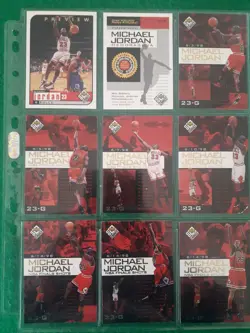LOTTO DI 9 CARDS 1998-99 UPPER DECK CHOICE PREVIEW - Image 1