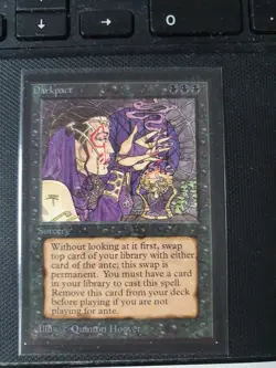 --- MTG Magic Card -- Darkpact -- BETA CE - Image 1