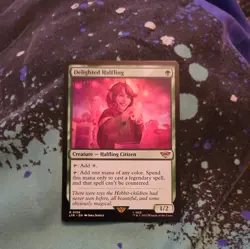 MTG Delighted Halfling Rare Lord of the rings - Image 1