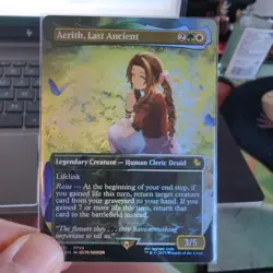Aerith, Last Ancient (Borderless) (Chocobo Track Foil) - Image 1