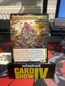 Kaima, the Fractured Calm EXTENDED RARE Kamigawa Neon Dynasty MTG NEO Magic NEW - Image 1