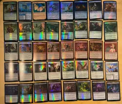 Magic The Gathering Lot Of 40 CLB: Battle For Baldur’s Gate FOIL Cards - Image 1