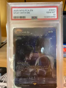 PSA 10 MTG Stay with Me - Rhystic Study Final Fantasy: Through the Ages Regular - Image 3