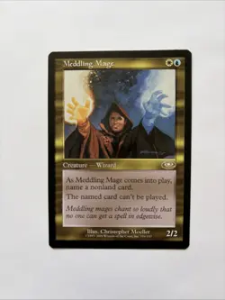 MTG Meddling Mage Planeshift Regular - Image 1