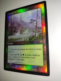MTG Carte Magic the Gathering - "Landes de Llanowar" - FR - Apocalypse FOIL - Image 3