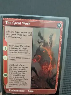 MTG 1x Urabrask The Great Work 0169 March of the Machine Regular Mythic - Image 2