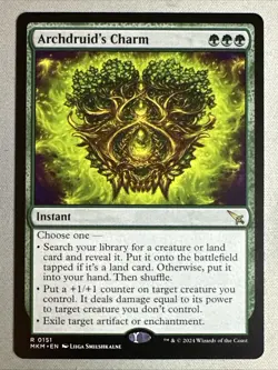 MTG / Archdruid's Charm / MKM / #151 / Regular / Rare / NM - Image 1