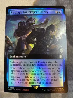 Struggle for Project Purity (Extended Art) Foil 380 R Universes Beyond: Fallout - Image 1