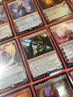 Custom Commander deck CHANDRA Fire of Kaladesh Mono Red Magic 100 cards Duel EDH - Image 1