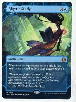 Rhystic Study Wilds of Eldraine: Enchanting Tales Regular - Image 3