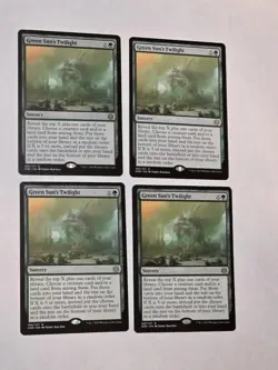 4x Green Sun's Twilight - Phryexia All will be One - Near Mint - MTG - Image 1