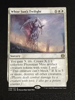 MTG Phyrexia: All Will Be One White Sun's Twilight 038/271 NM Rare - Image 1